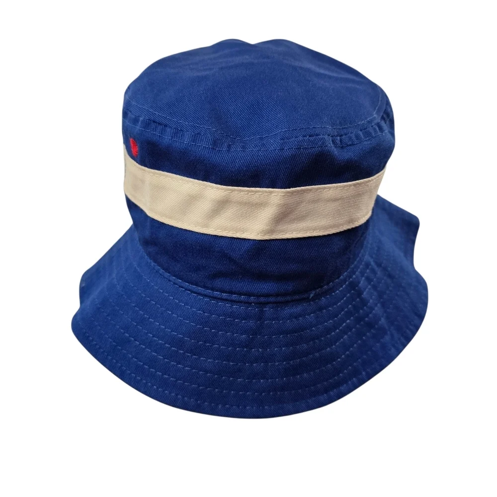 Colorado State Flag Bucket Hat Youth OS Blue White Red 100% Cotton Outdoor